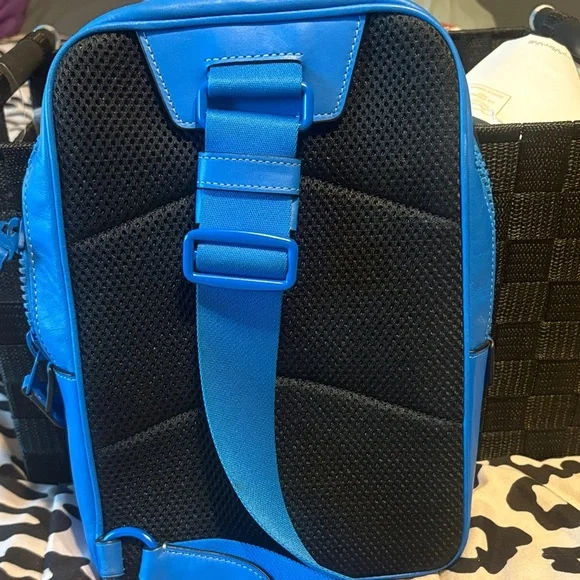 Coach Vibrant Blue Men's Backpack - Picture 2 of 5